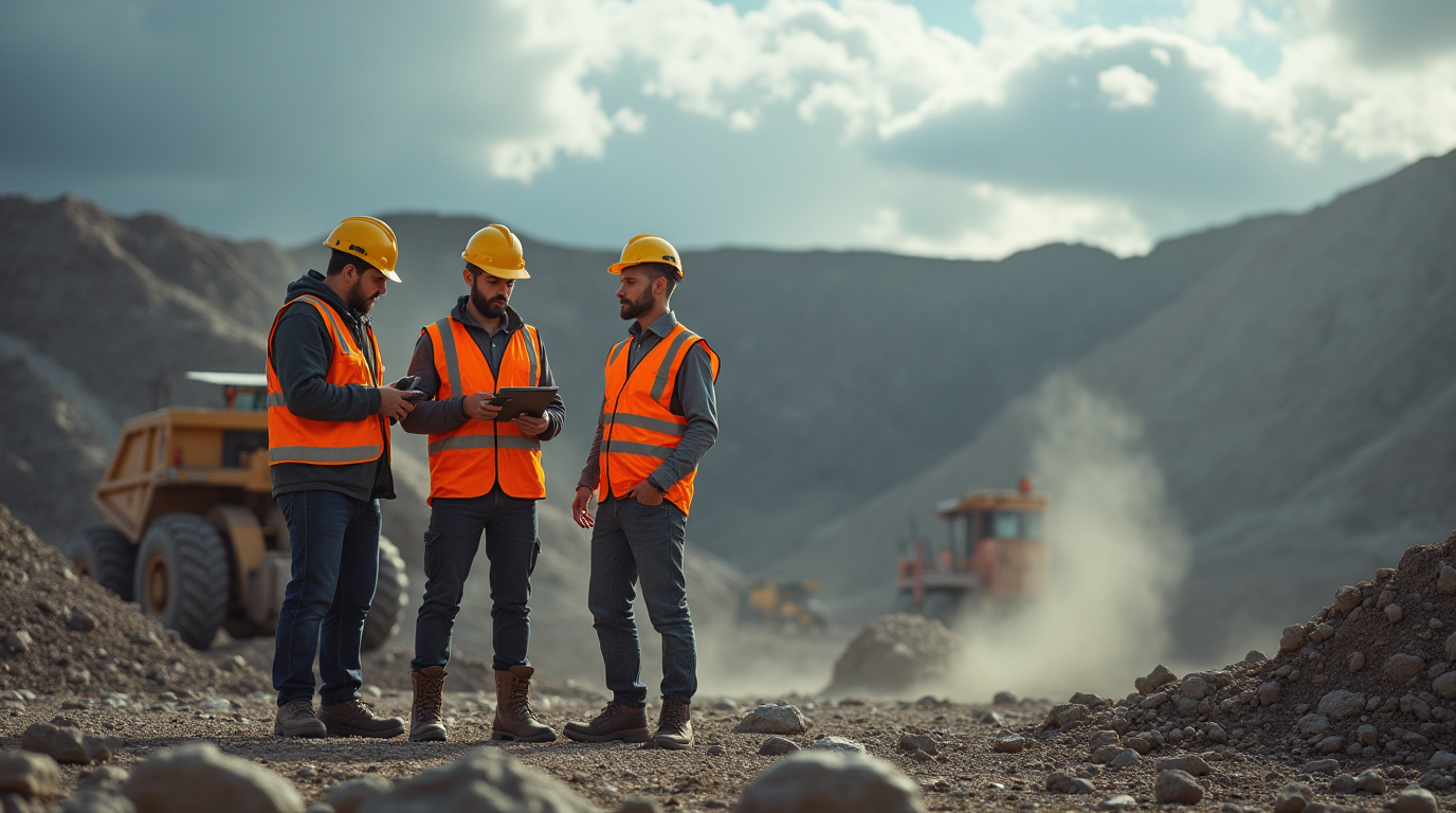 مراحل اکتشاف معدن